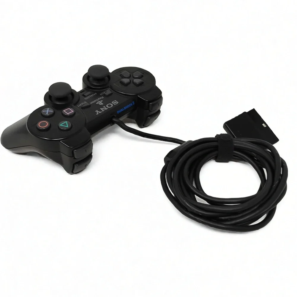 Sony PlayStation 2 Wired Controller SCPH-10010 PS2 Retro Gaming Analog Gamepad